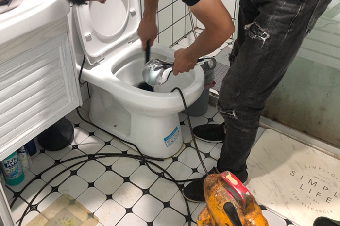 长洲疏通下水道