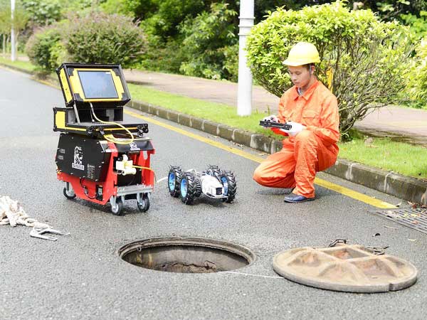 长洲管道机器人检测